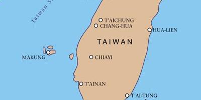 Taiwan internasjonale flyplass kart
