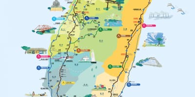 Sykling rundt Taiwan road biking kart